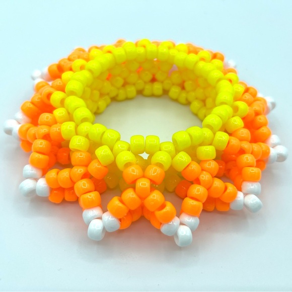 🎃Halloween🎃 “Candy Corn” Cuff - Picture 9 of 11